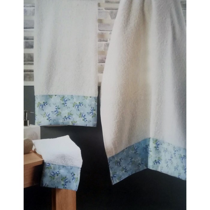 Set of 3-piece cotton towels (T020)